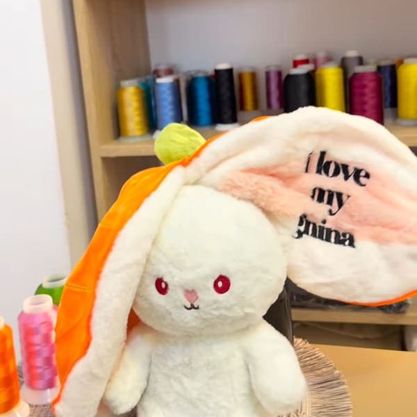 Les peluches personnalisées sont là